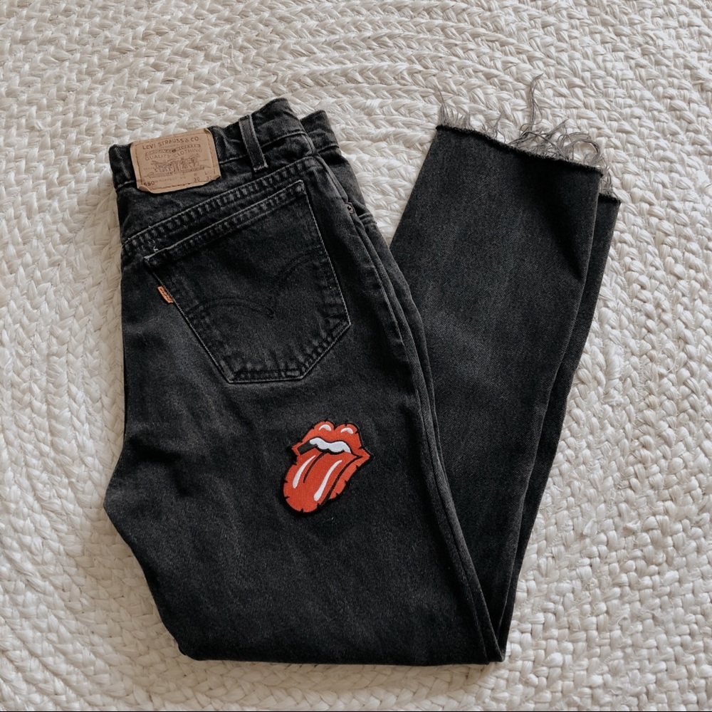 Vintage Orange Tag 505 Levi Jeans Size 30